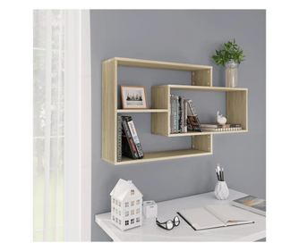Sonoma tlgy falipolcok, 104x20x58,5 cm, laminlt fa