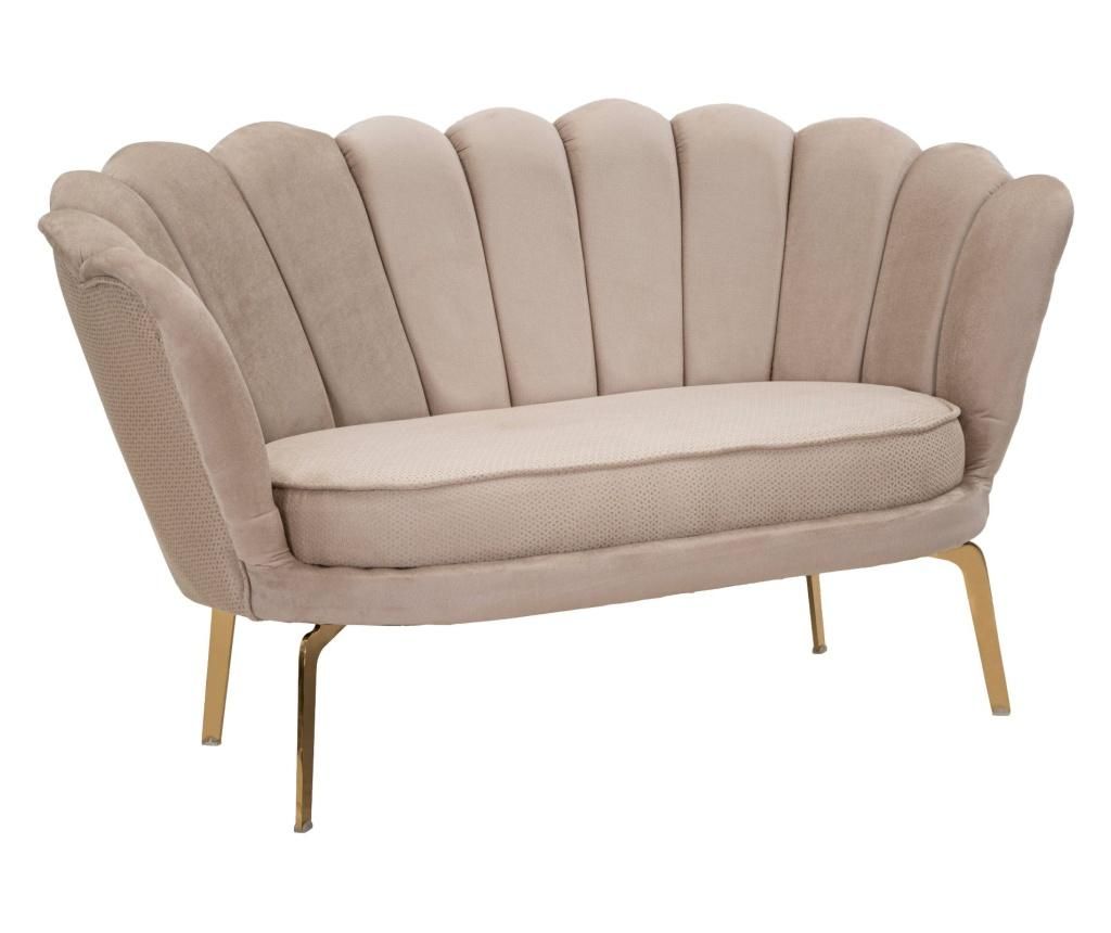 Bécs plusz krémszínű kanapé cm 136x76x78