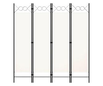4 paneles krmszn paravn, 160x180cm