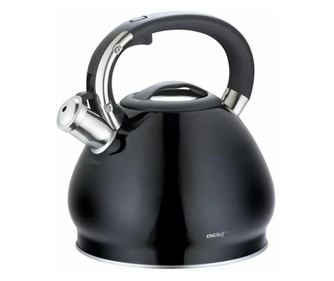 Kinghoff KH 1221 Vízforraló, 3.4 L, Sípoló, Indukciós, Fekete