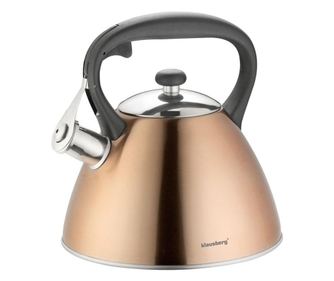 Klausberg KB 7209 Vízforraló, 3 literes, sípoló, bronz színű