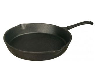 Тиган Kinghoff KH 2252, 25.5 cm, Чугун, Индукция,  Удобна дръжка, Черен