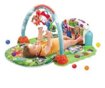 Centru de activitati pentru copii 3 in 1 baby jungle