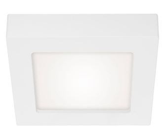 Plafoniera led alba patrata lumina neutra 18w 1950lm