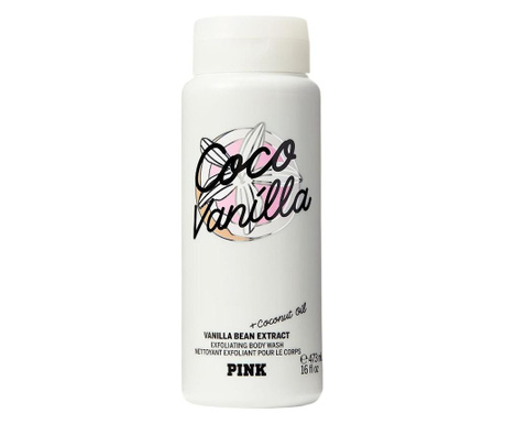 Gel De Dus, Coco Vanilla Scrub Wash, Victoria's Secret PINK, 473 ml