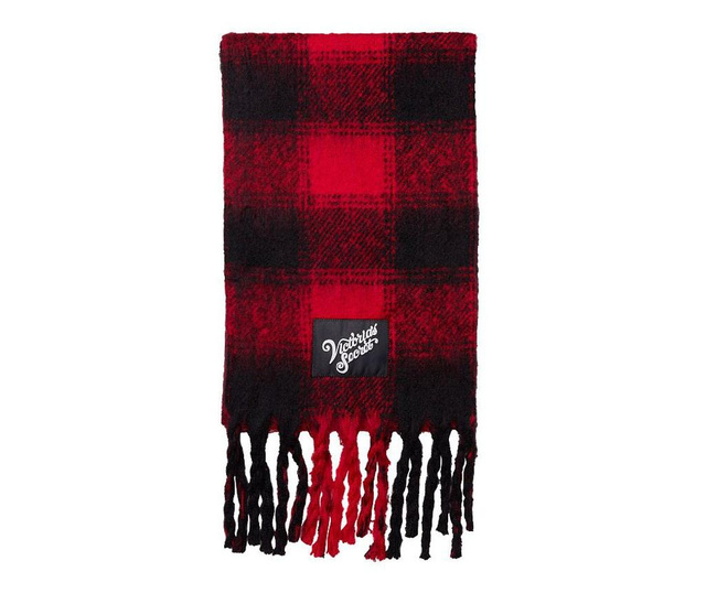 Esarfa, Plush, Buffalo Plaid, Victoria's Secret