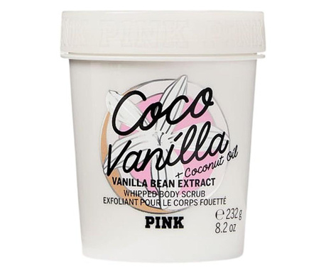 Scrub exfoliant, Coco Vanilla, PINK, Victoria's Secret, 232g