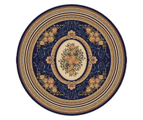 Машинно-тъкан кръгъл килим "София"