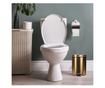 Cos de gunoi, pentru baie, 5 l, cu pedala, forma rotunda, otel, auriu, 20x20x28 cm, cb2242 thumbnail 2