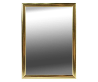 Oglinda decorativa, 16x16 cm, rama plastic, auriu, cb2273