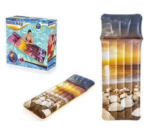 Madrac na napuhavanje Bestway 183x71 cm - uzorak plaže