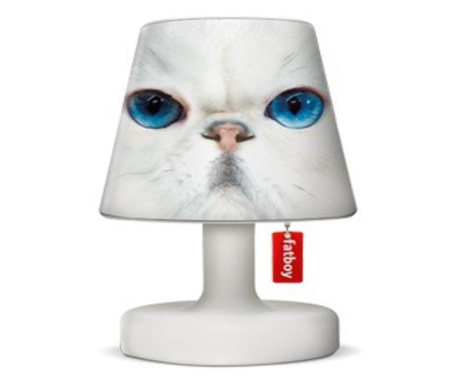 Abajur decorativ pentru lampa, fatboy, model smelly cat, 49 x 13.5 cm, multicolor-102838