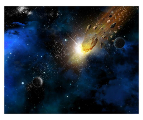 Blueback mat fotótapéta, univerzum 10, meteoritok utaznak az űrben,