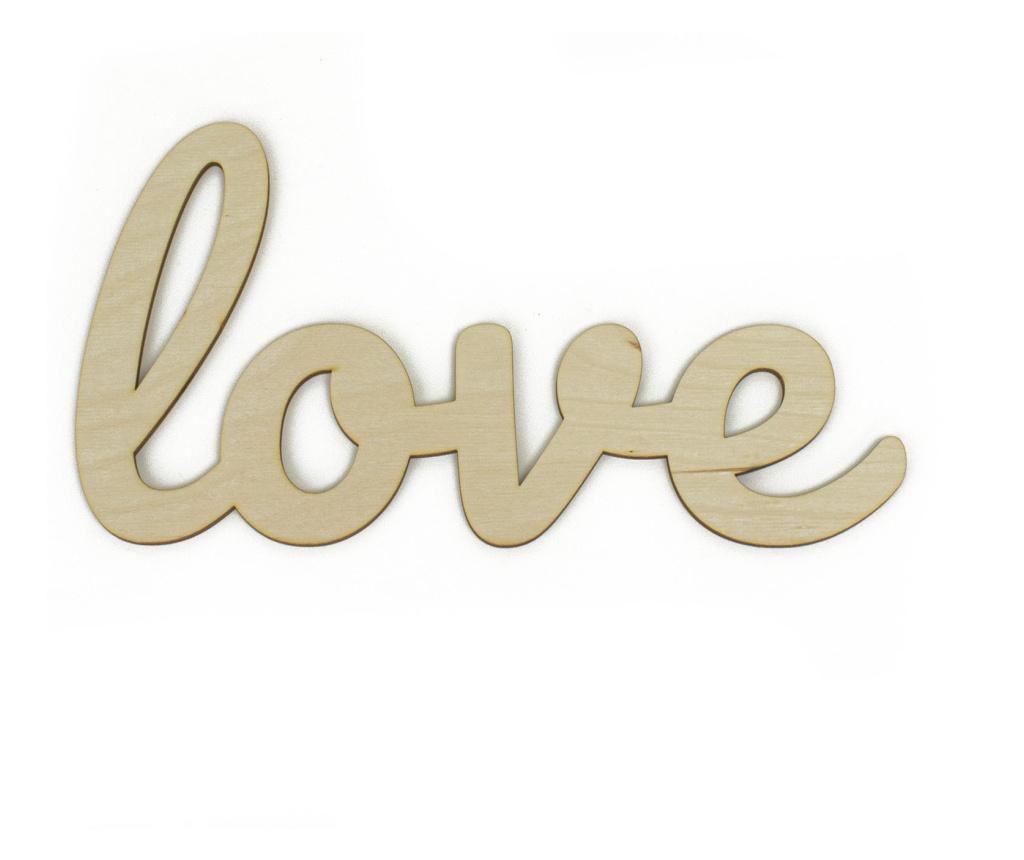 Love Okrasni napis iz lesa 27x15cm - 2