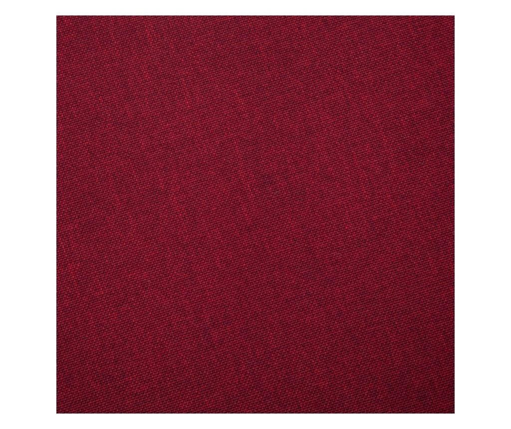 Комплект дивани, 2 части, бордо, текстил - 11