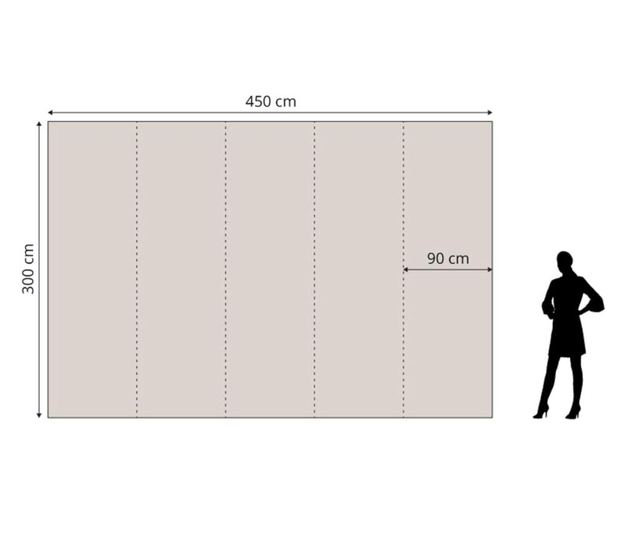Fotótapéta a Nappaliba Erdő Ködben Hegyek Táj 3D 450x300cm