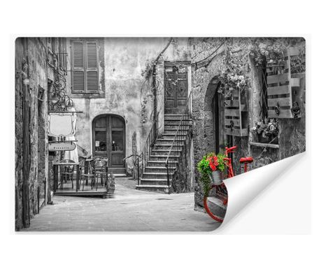 Fototapet pentru Living STRĂDUTĂ Italiana Oraș Bicicletă 270x180cm