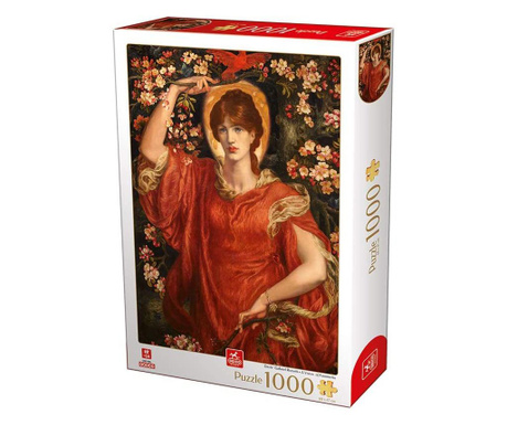 Puzzle Deico Games 1000 piese Dante Gabriel Rossetti - A Vision of Fiammetta