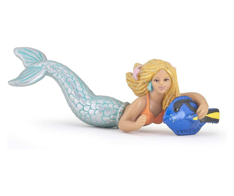 Figurina Papo-Sirena blonda, 12 cm