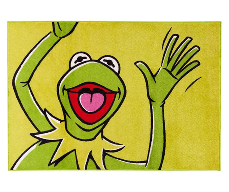 Covor Disney Kermit, verde, 100 x 150 cm