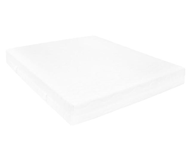 Postelja za dnevno uporabo z vzmetnico, 90x200 cm, masivno borovo les.