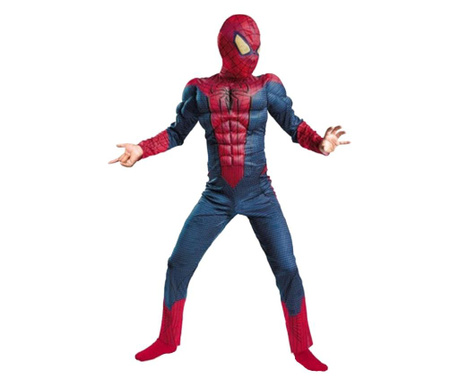 Spiderman with Infinity War Musk κοστούμι για παιδιά, S, 95 - 110 CM, 3 - 5 ετών