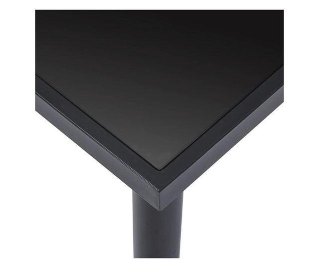 Zestaw mebli kuchennych, 7 części, brązowy, skóra ekologiczna