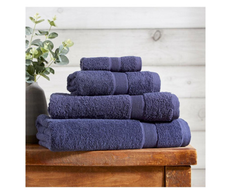 Prosop pure linen collection navy The Pure Linen Company