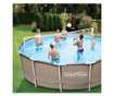 Волейболен комплект за басейни с метална конструкция, 51x536 см, MCT-922649