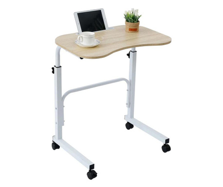 Mini birou portabil Slide Table, 60 x 40 cm, inaltime reglabila pana la 84 cm