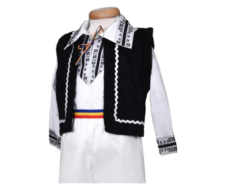 Традиционен костюм от района на Трансилвания за момчета 5 години 110