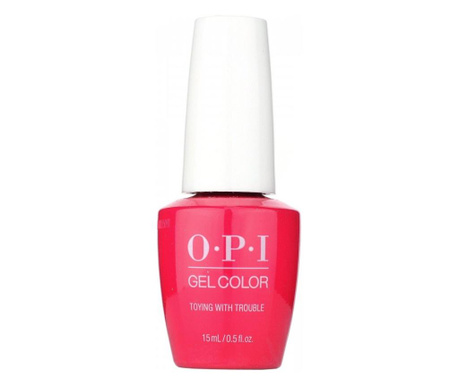 Lac de unghii semipermanent OPI Gel Color Toying With Trouble, 15ml