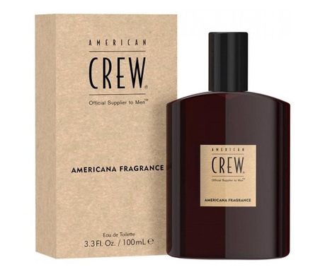 Apa de toaleta American Crew Americana Fragrance, Barbati, 100ml, American Crew