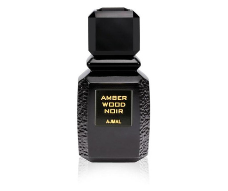 Amber Wood Noir, Unisex, Apă de parfum, 100 ml, AJMAL