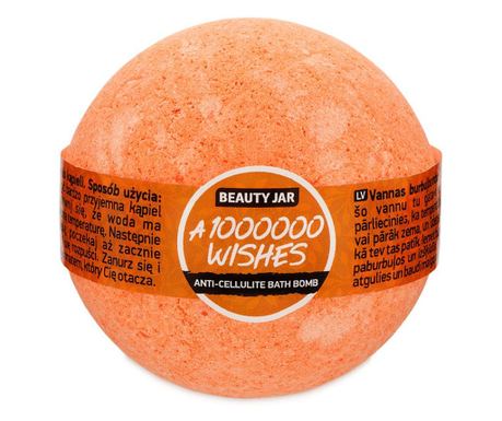 Bila de baie cu parfum de portocale siciliene, ulei de migdale si vitamina E, Beauty Jar, 150 g