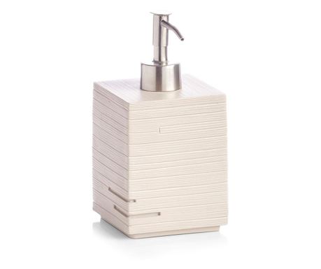Zeller Dispenzer za sapun "Slate", bež, 8 x 8 x 16 cm