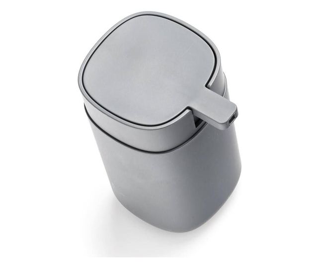 Zeller Dozator za sapun, plastični, antracit, 7,3 x 9,4 x 12,1 cm, 18846