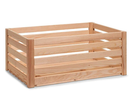 Zeller Kutija za pohranu "Bars", drvena, 60 x 40 x 24 cm, 13363