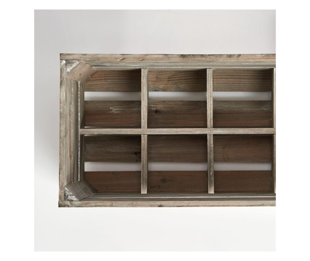 Zeller Sjedište sa spremnikom za boce, drveno, 40 x 20,5 x 29 cm, 15196