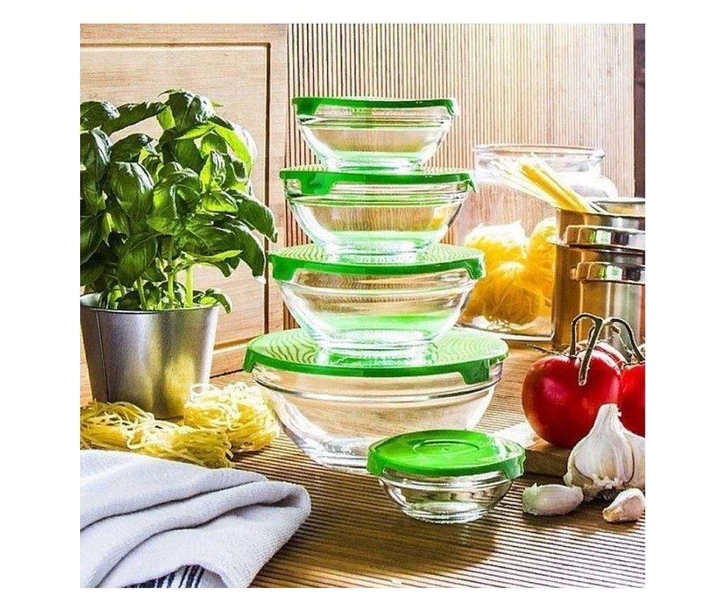 BLAUMANN Set pahare de sticlă cu capace - BL33634 - 2
