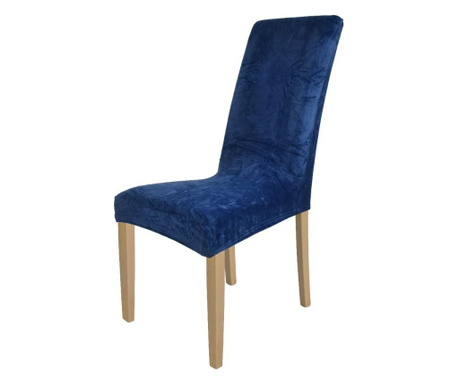 Presvlaka za stolicu rastezljiva tamno plava boja