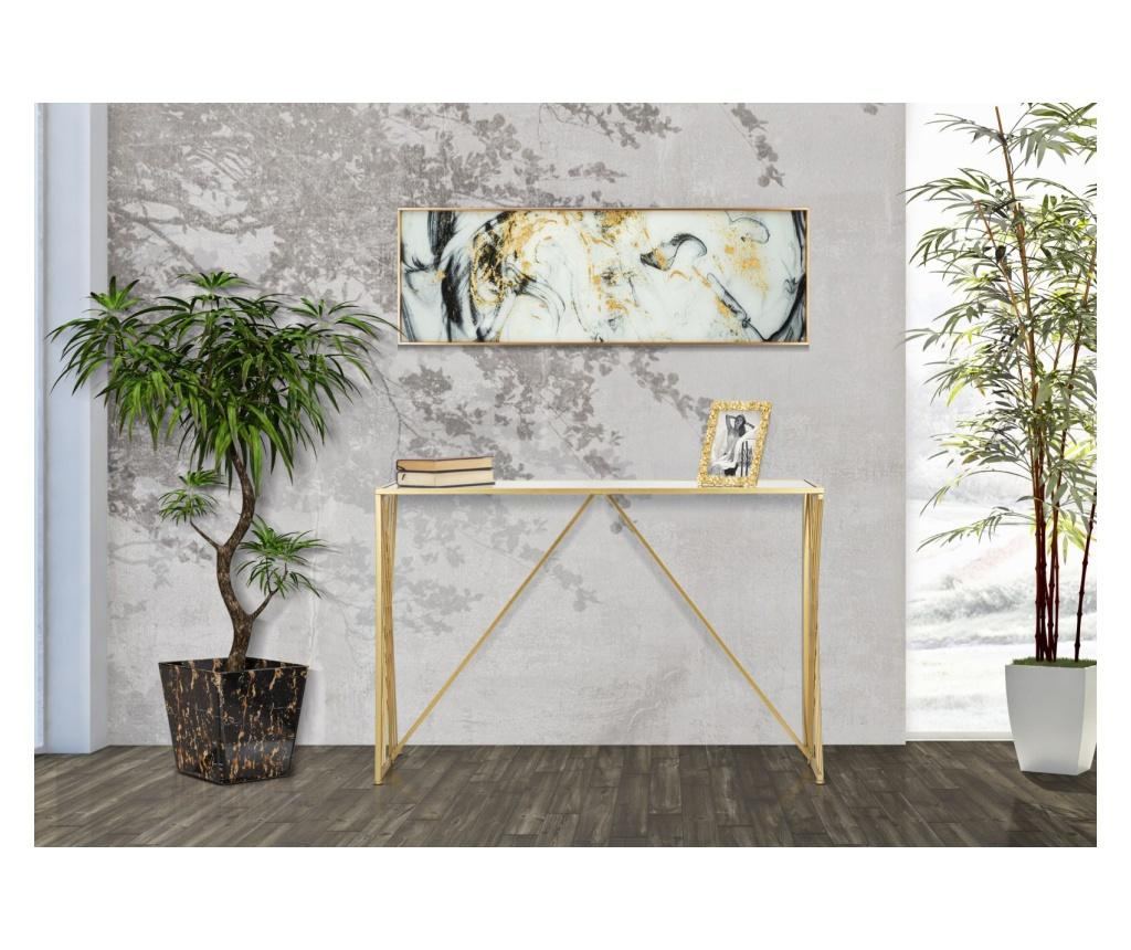 Konzolasztal Easy Gold 120 cm - 8