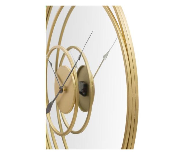 OGLINDĂ DE PERETE CU CEAS CM Ø 90X5,5