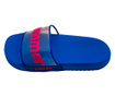 Papuci de dama cu imprimeu Summer, albastri, marime 38, 24.5 centimetri 38 Albastru