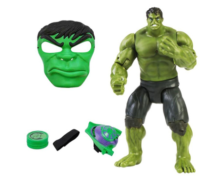 Σετ μάσκας, φιγούρας και εκτοξευτή hulk για αγόρια  3 χρόνια