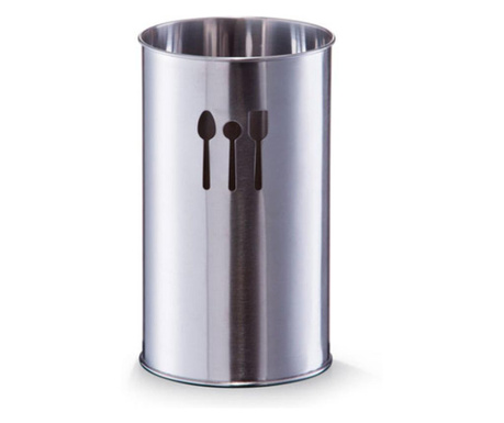 Ibili konyhai eszköztartó, rozsdamentes acél, 10x18,5 cm, ezüst