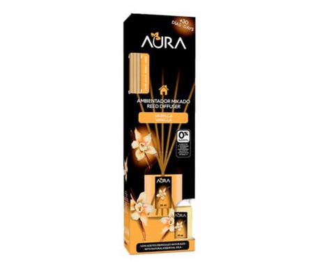 Odorizant camera 0% alcool Aura, Vanilie 30 ml