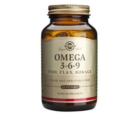 Omega 3-6-9 60cps, Solgar