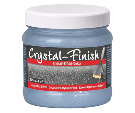 Crystal-Finish, vopsea decorativa cu efect sidefat, Atlantic, 750 ml