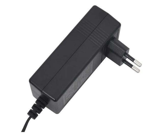 Električna masažna fotelja, siva, eko koža